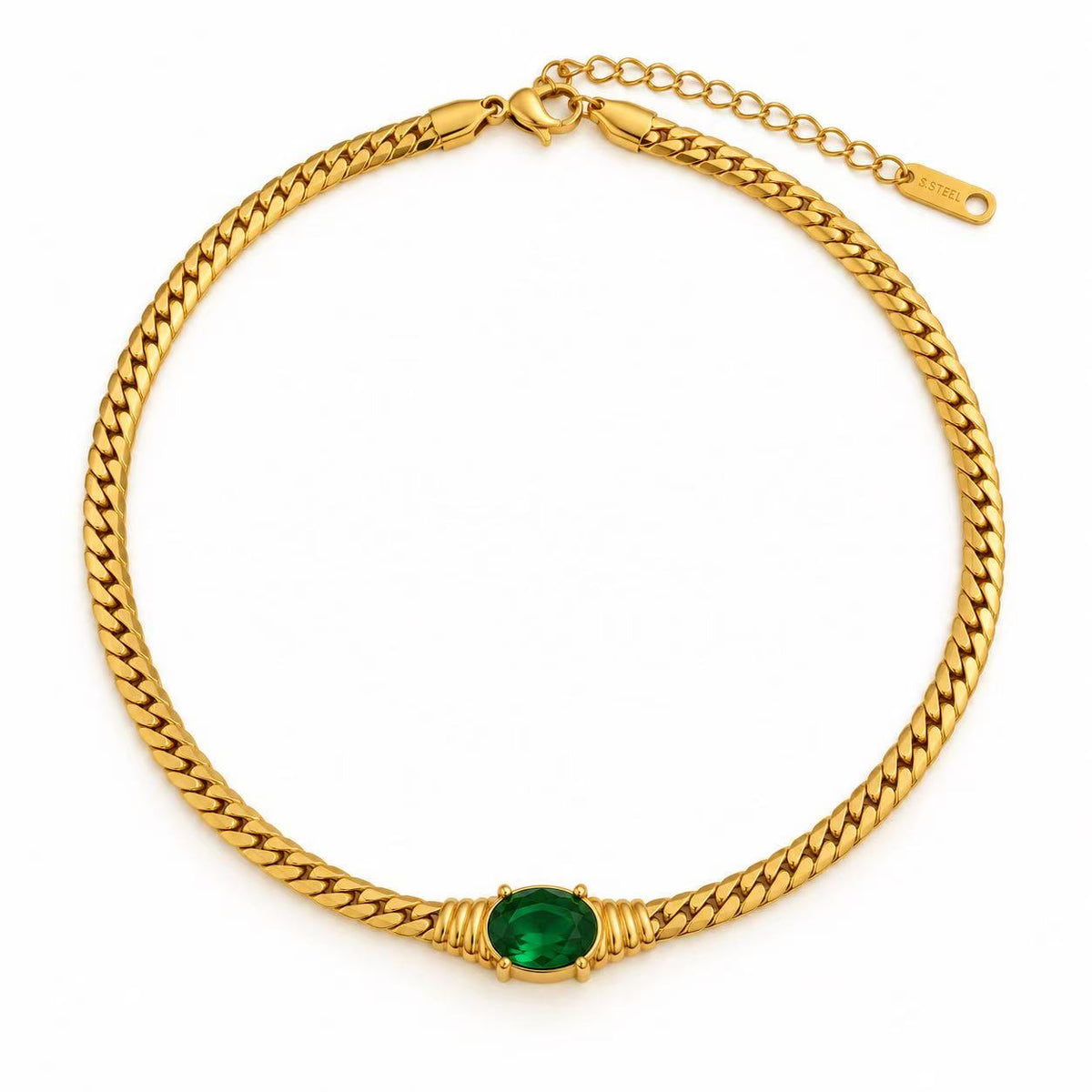 Collana Fulcro | in acciaio inox