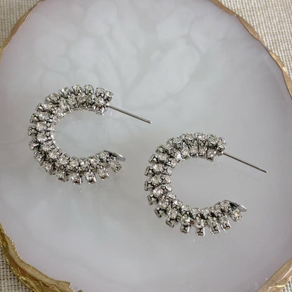 Orecchini “Cerchio di Brillio” – Luce e Raffinatezza