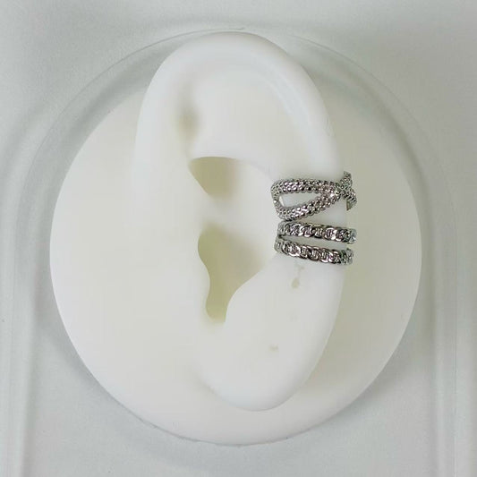 (E064)Set 2 ear cuff Urban Edge