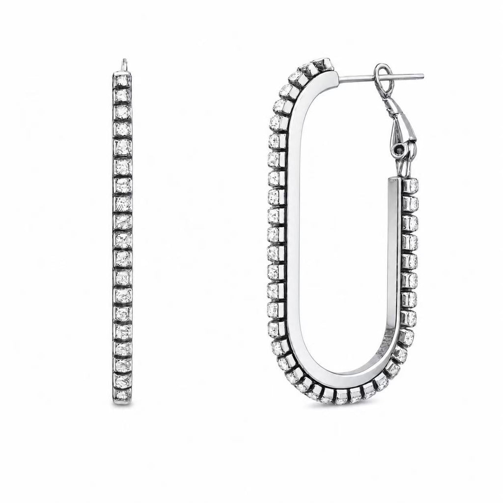 Orecchini “Arcata” | in acciaio inox