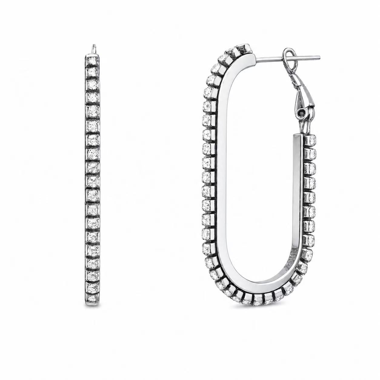 Orecchini “Arcata” | in acciaio inox
