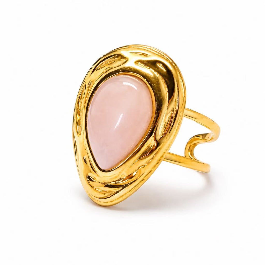 Anello “Goccia” | in acciaio inox