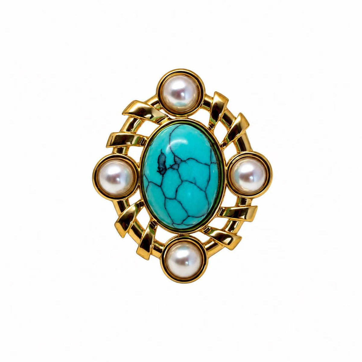 Anello Rosone di Venere | in acciaio inox