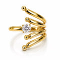Anello “Ronde” | in acciaio inox