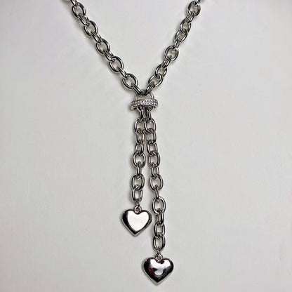 Collana “Cuori a Cascata” – Audacia Romantica in Chiave Moderna