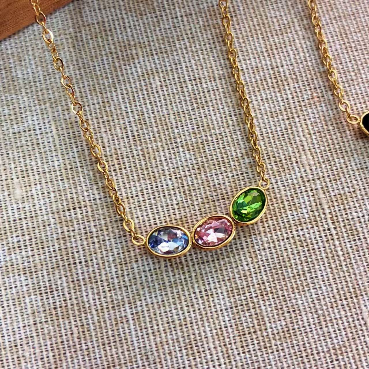 Collana “Trio di Luce”