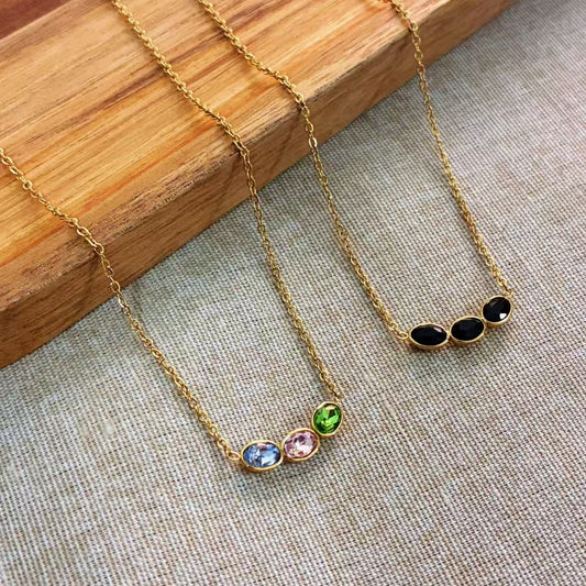 Collana “Trio di Luce”