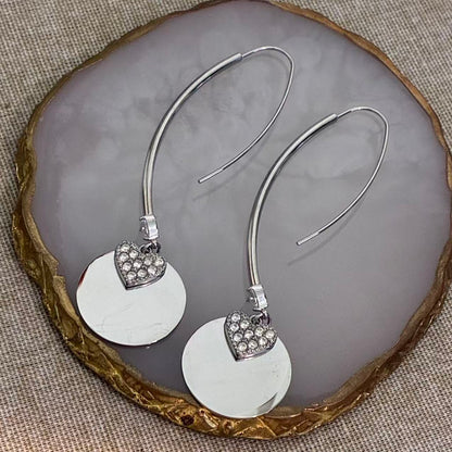 Orecchini Cuore &amp; Cerchio