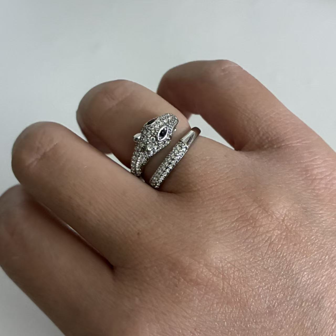 Anello Pantera di Cristallo