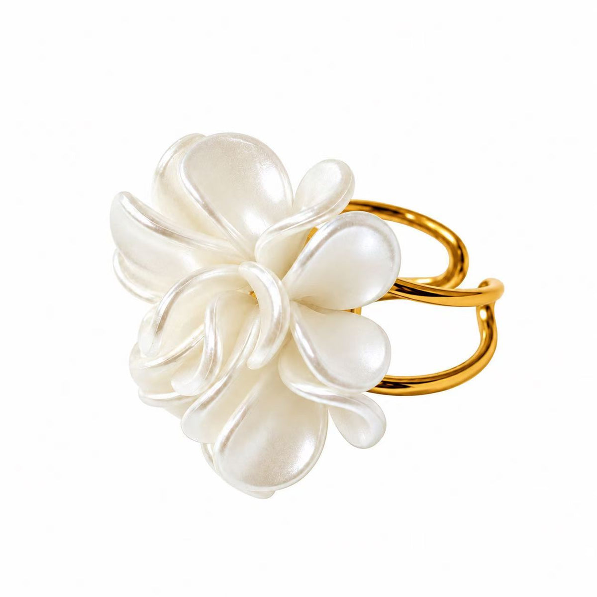 Anello Blooming | in acciaio inox