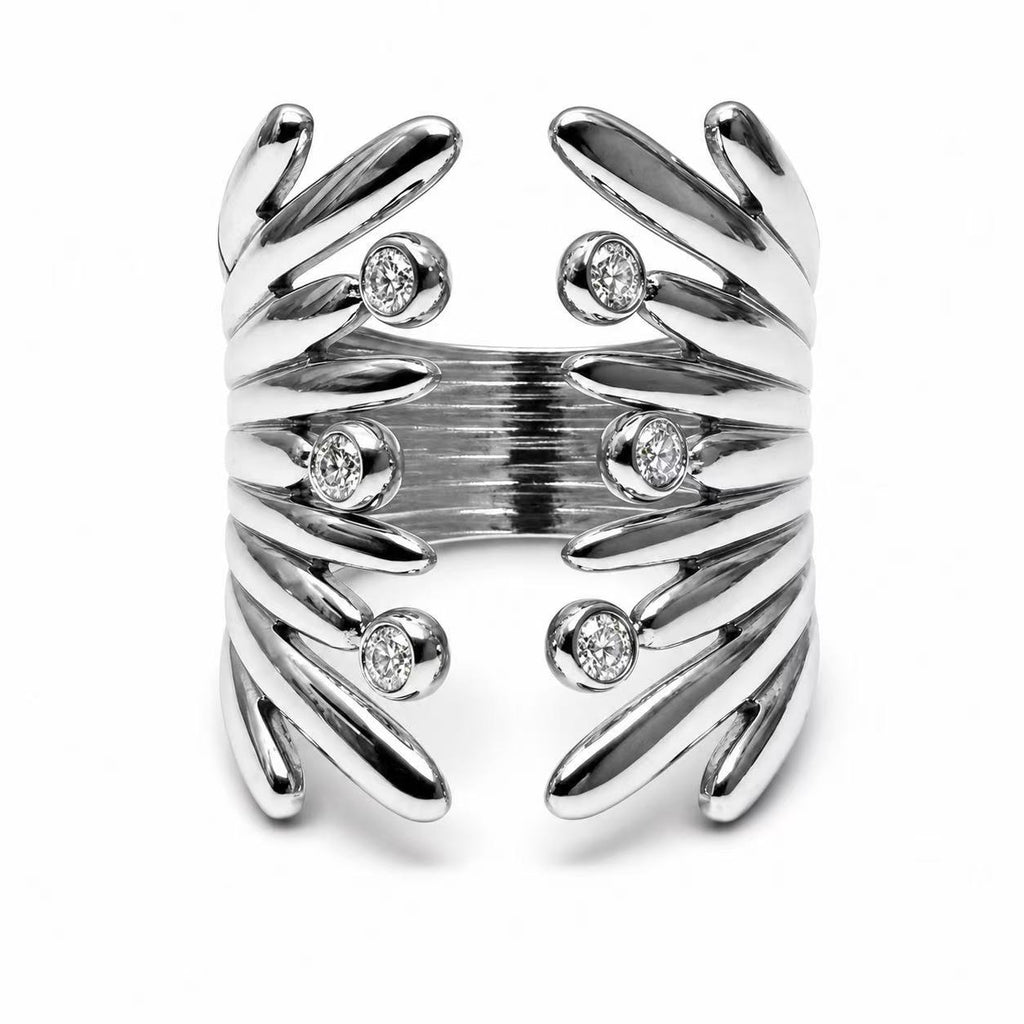 Anello “Wild Grace” | in acciaio inox