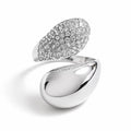 Anello “Waterdrop” | in acciaio inox