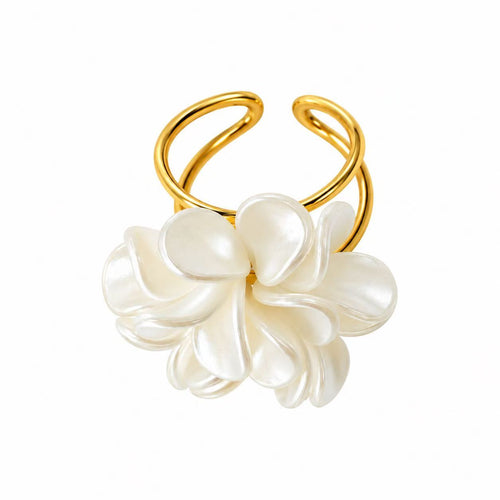 Anello Blooming | in acciaio inox