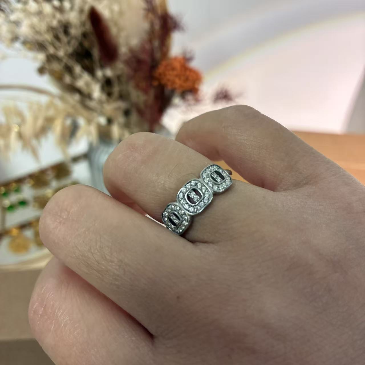 Anello “Triple Shine”