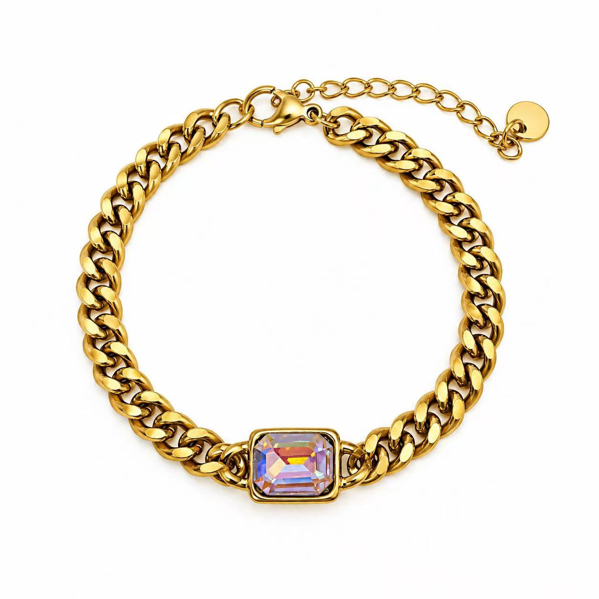 Bracciale acciaio boreale 18-23cm