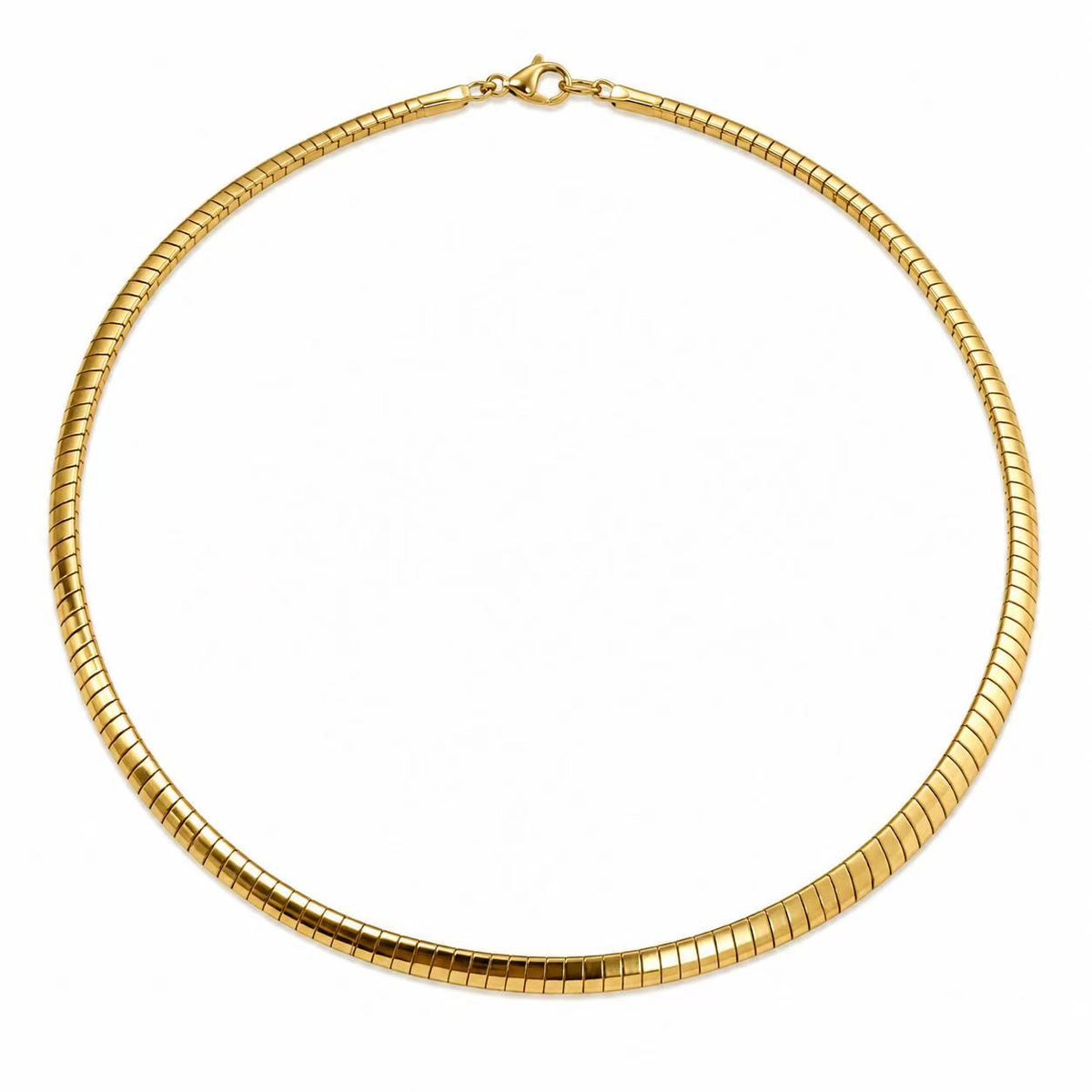 Collana Pitonata | in acciaio inox