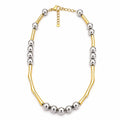 Collana “Segment” | in acciaio inox
