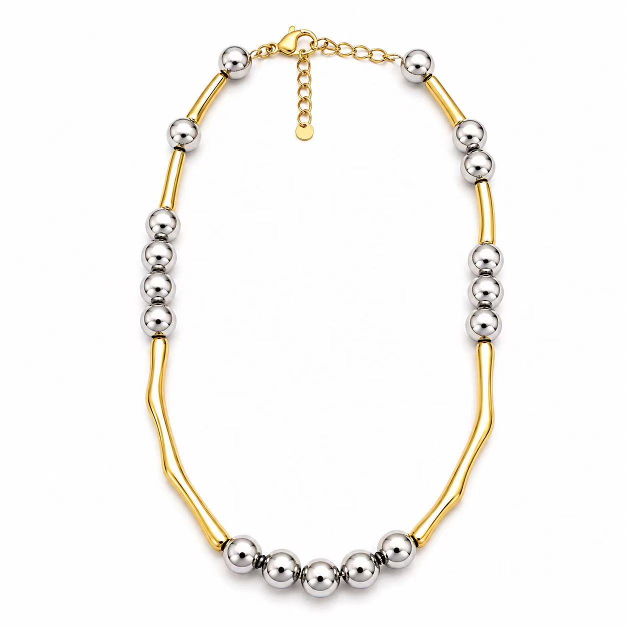 Collana “Segment” | in acciaio inox