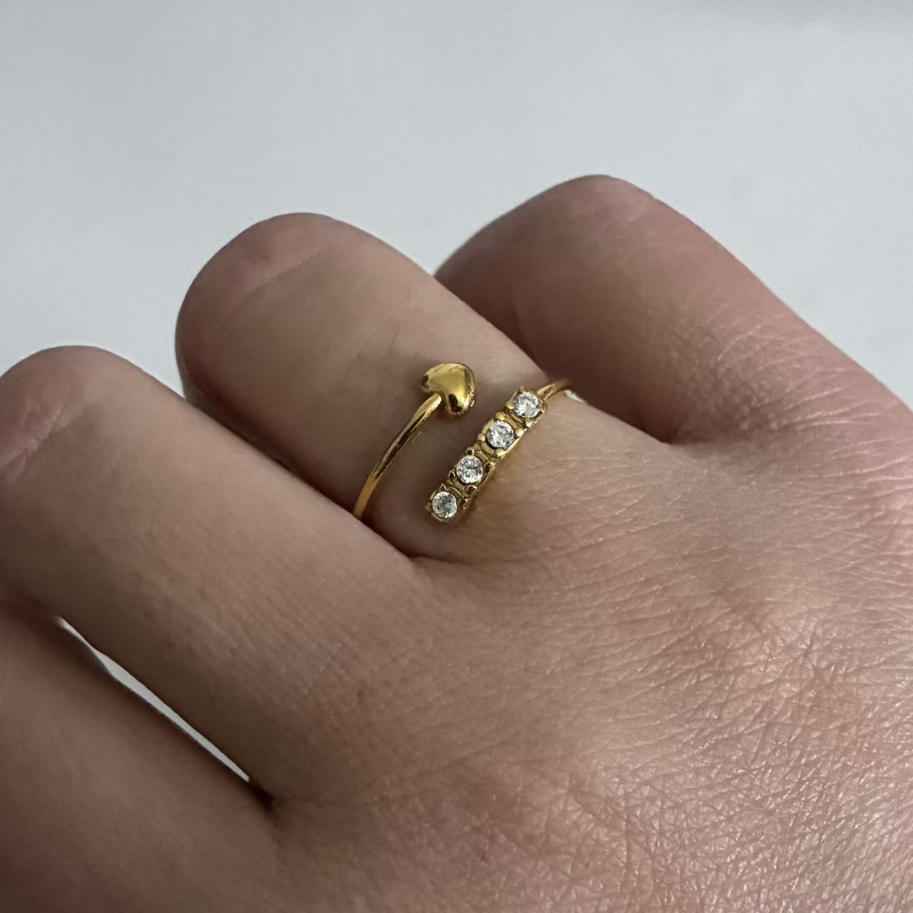 Anello Cuore di Luce