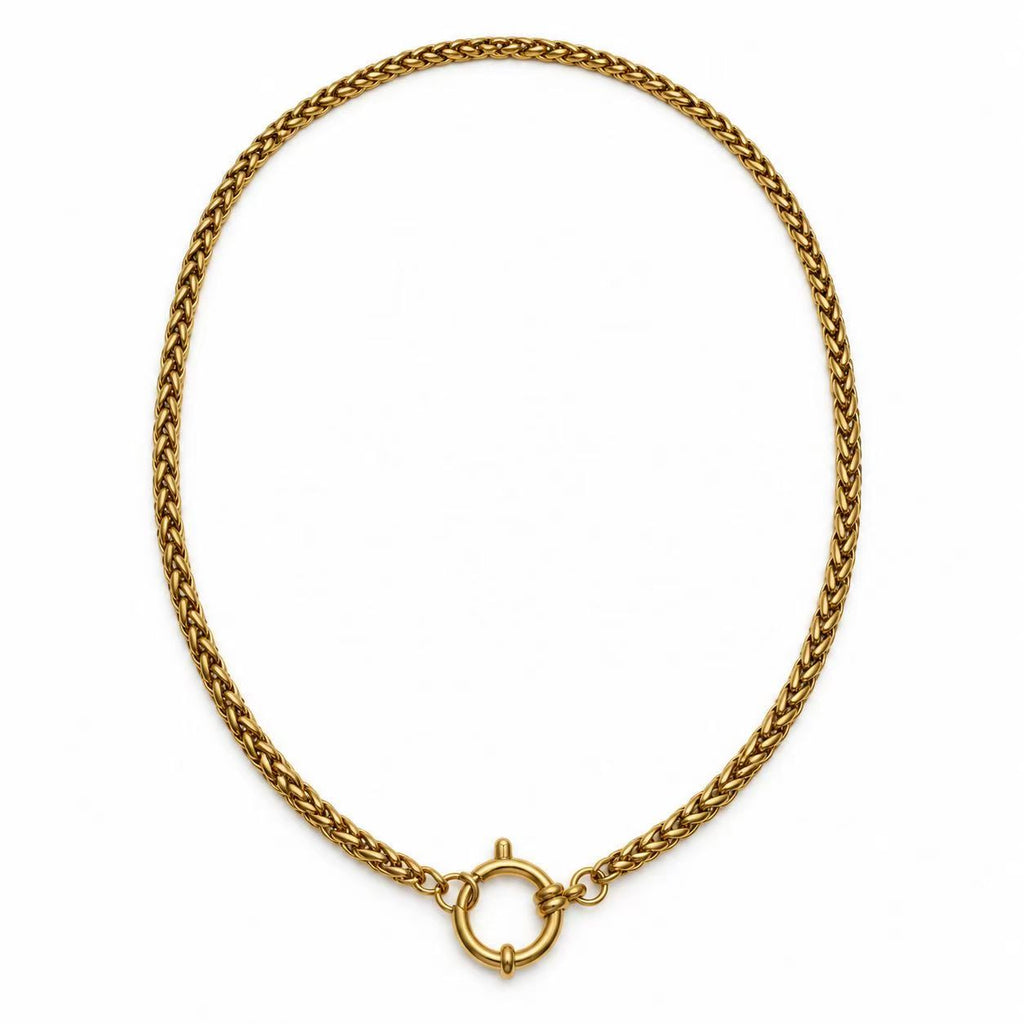 Collana Stone Heart in acciaio inox