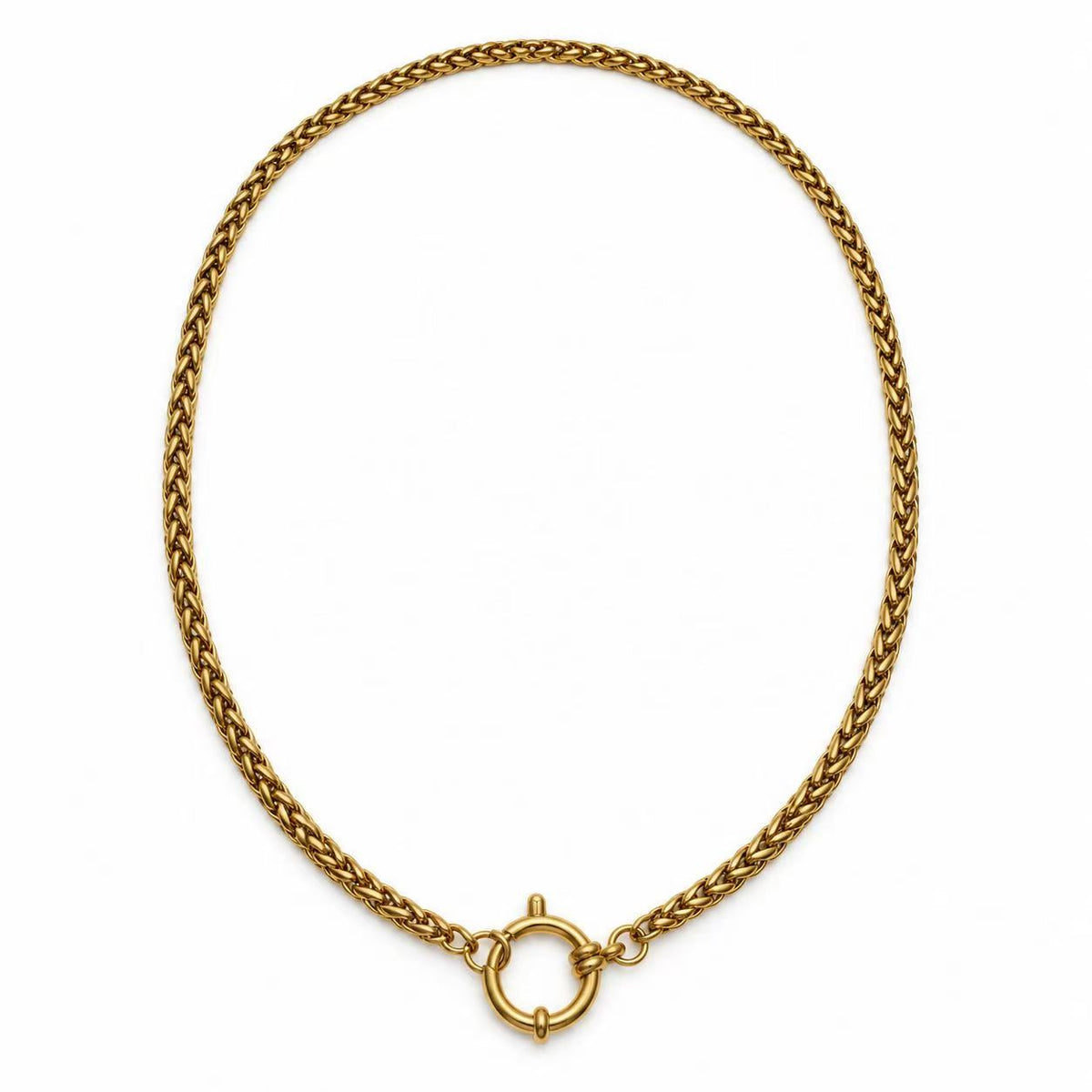 Collana Stone Heart in acciaio inox