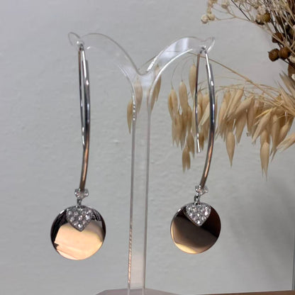Orecchini Cuore &amp; Cerchio