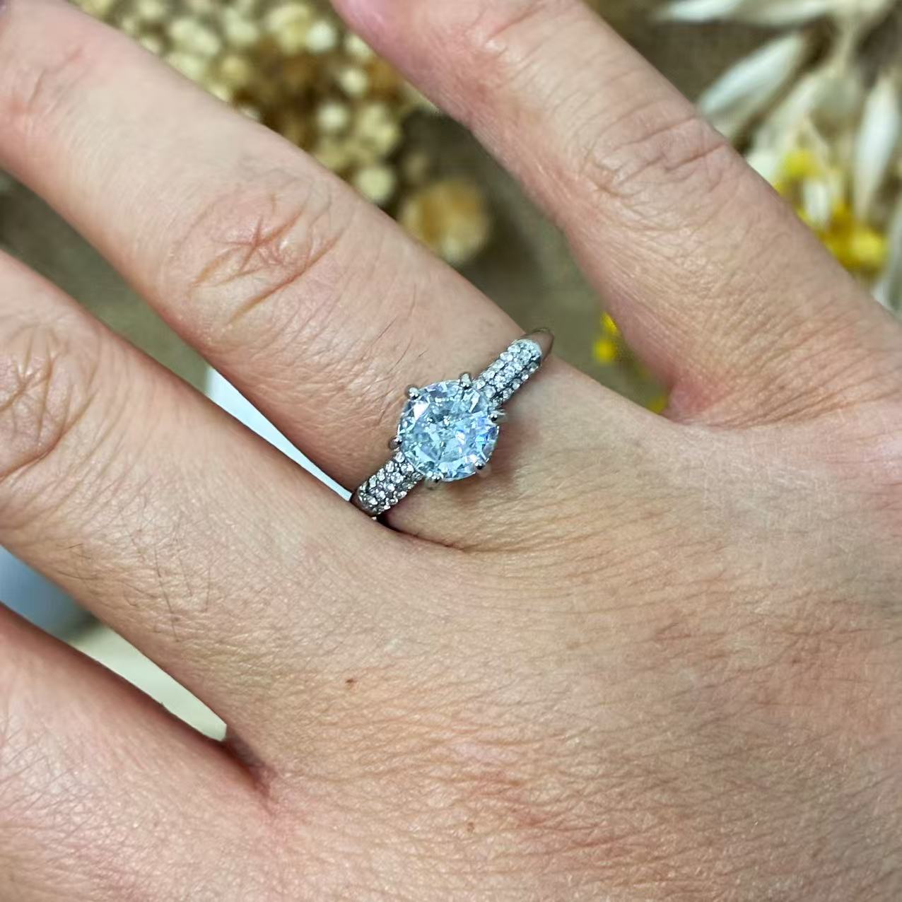 (A145)Anello punto luce chevalier regolabile