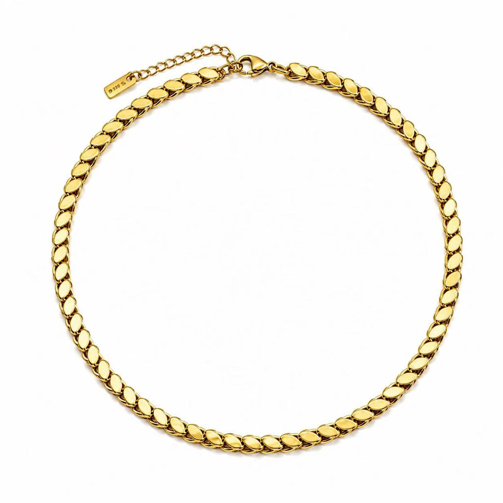 Collana “Trama” | in acciaio inox