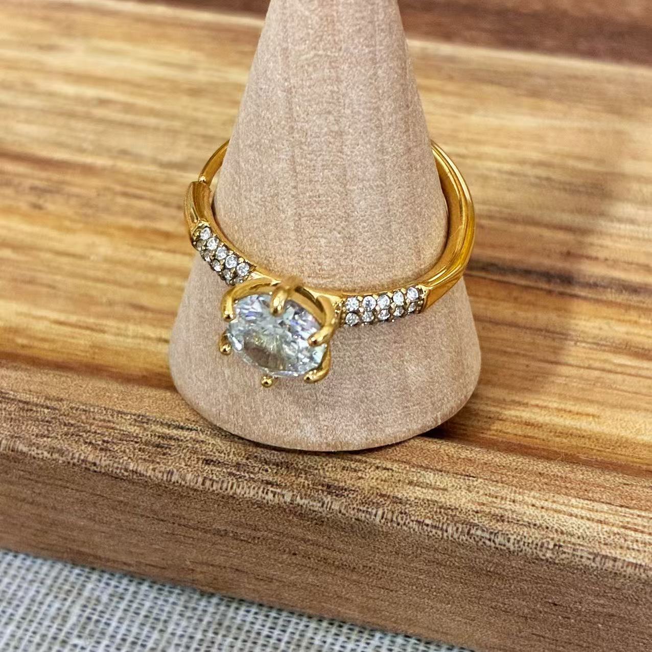 (A145)Anello punto luce chevalier regolabile