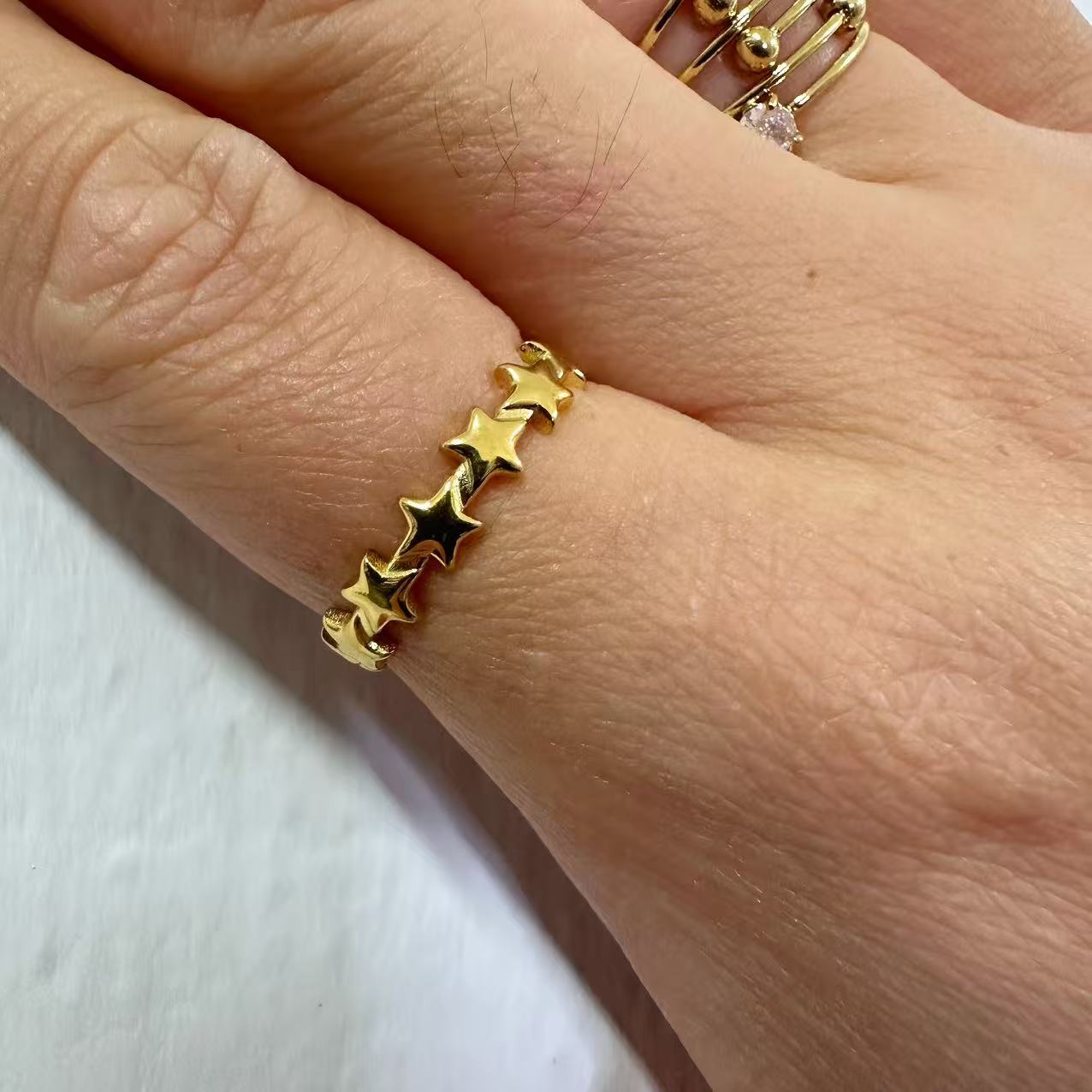(A151)Anello stelline regolabile