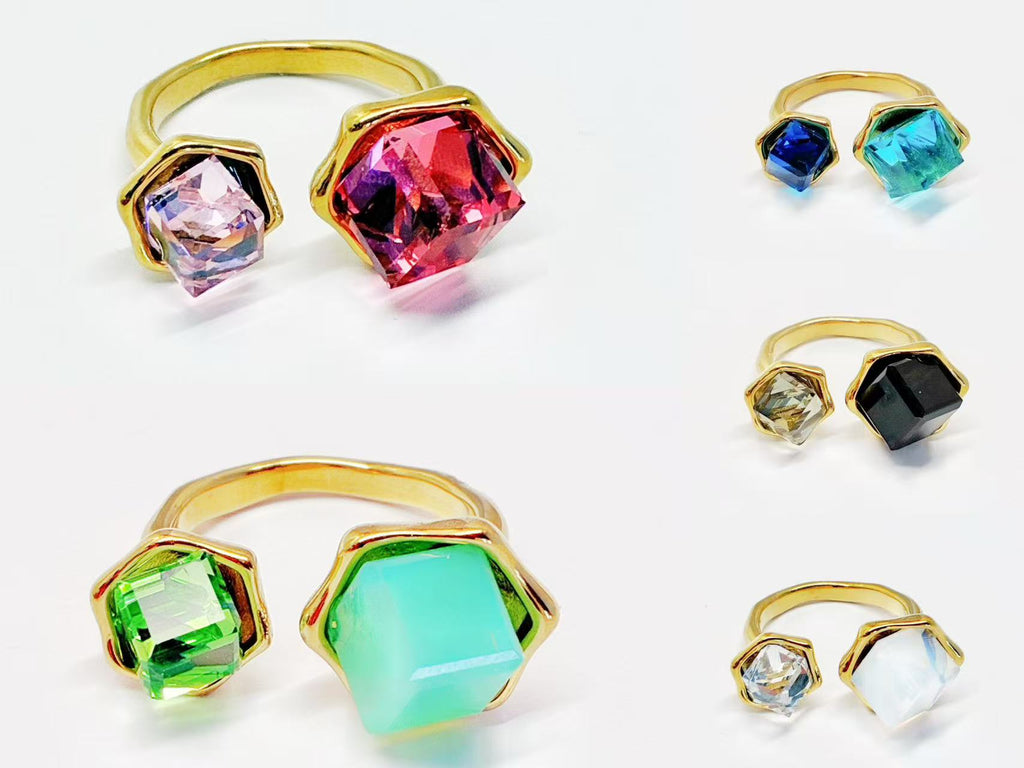 Anello “Prisma” | in acciaio inox
