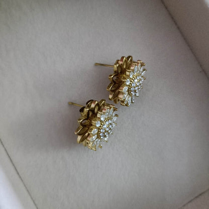 Orecchini “Girasole di Luce” (possono girare)