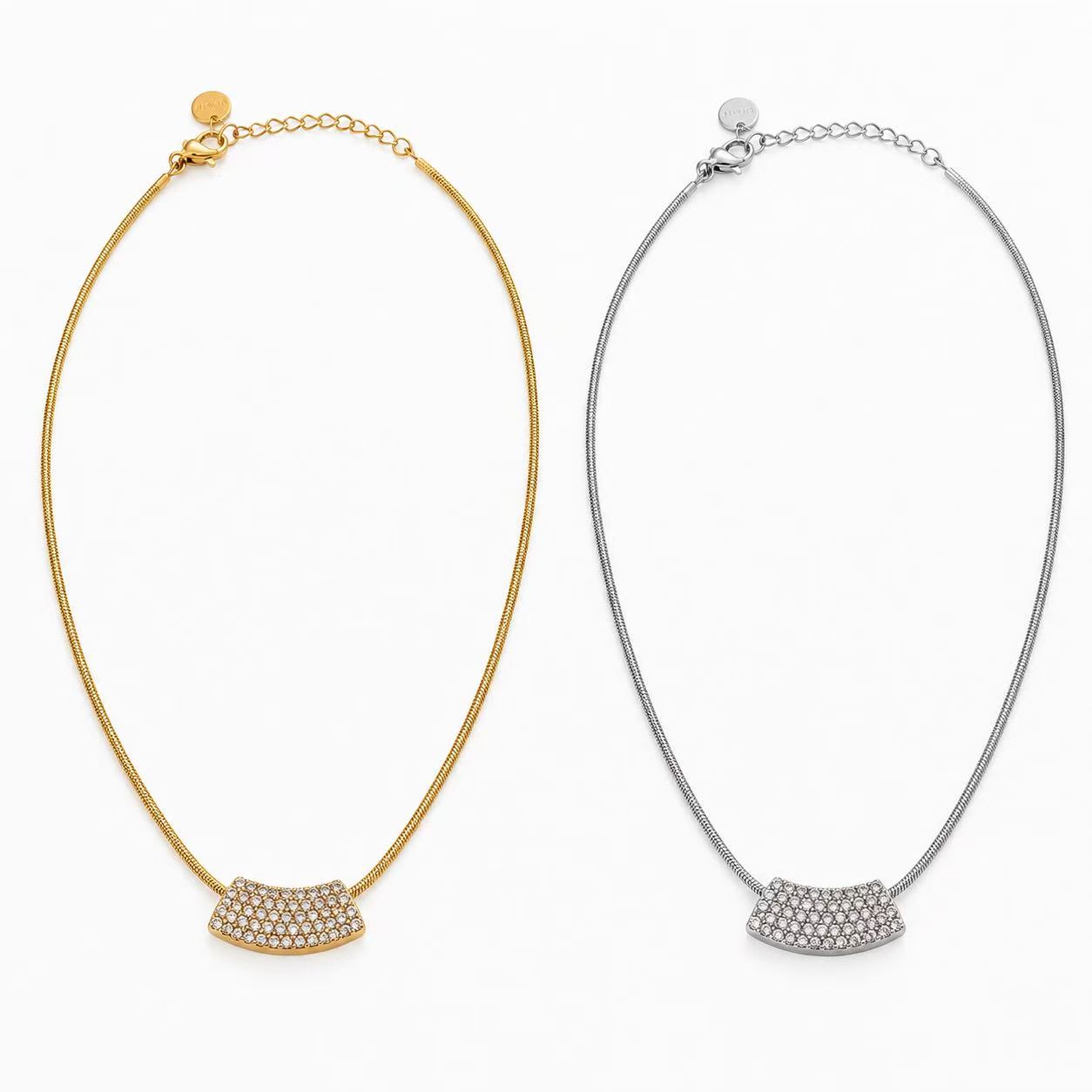 Collana “Halo” | in acciaio inox