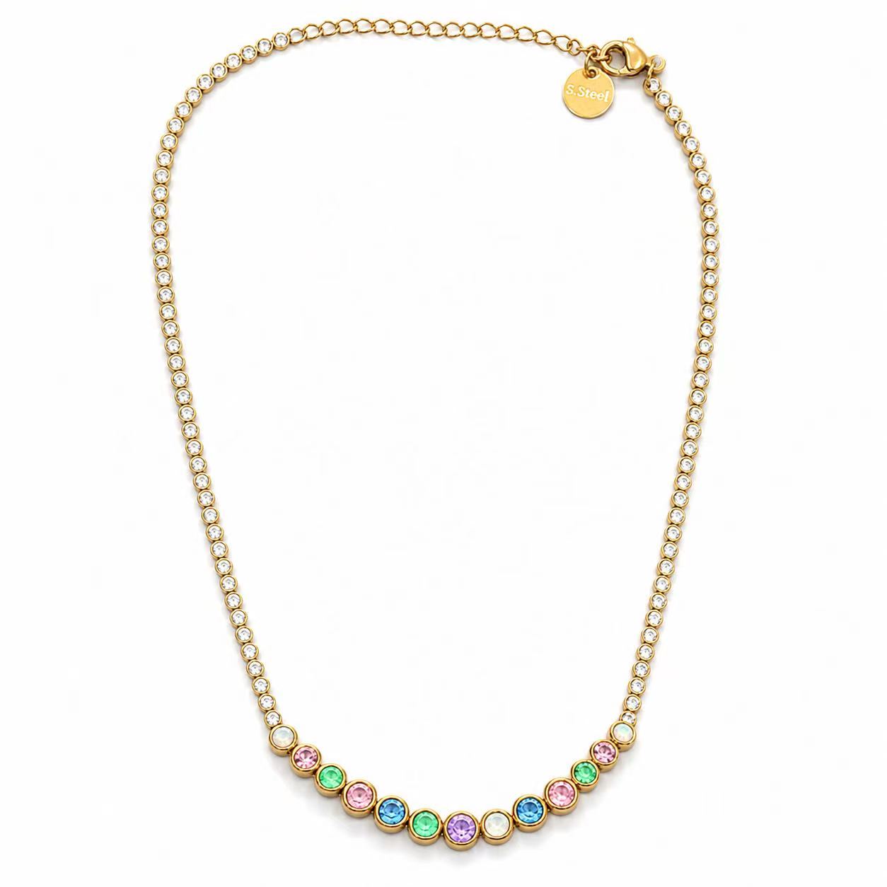Collana “Rondò” | in acciaio inox