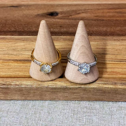 (A145)Anello punto luce chevalier regolabile