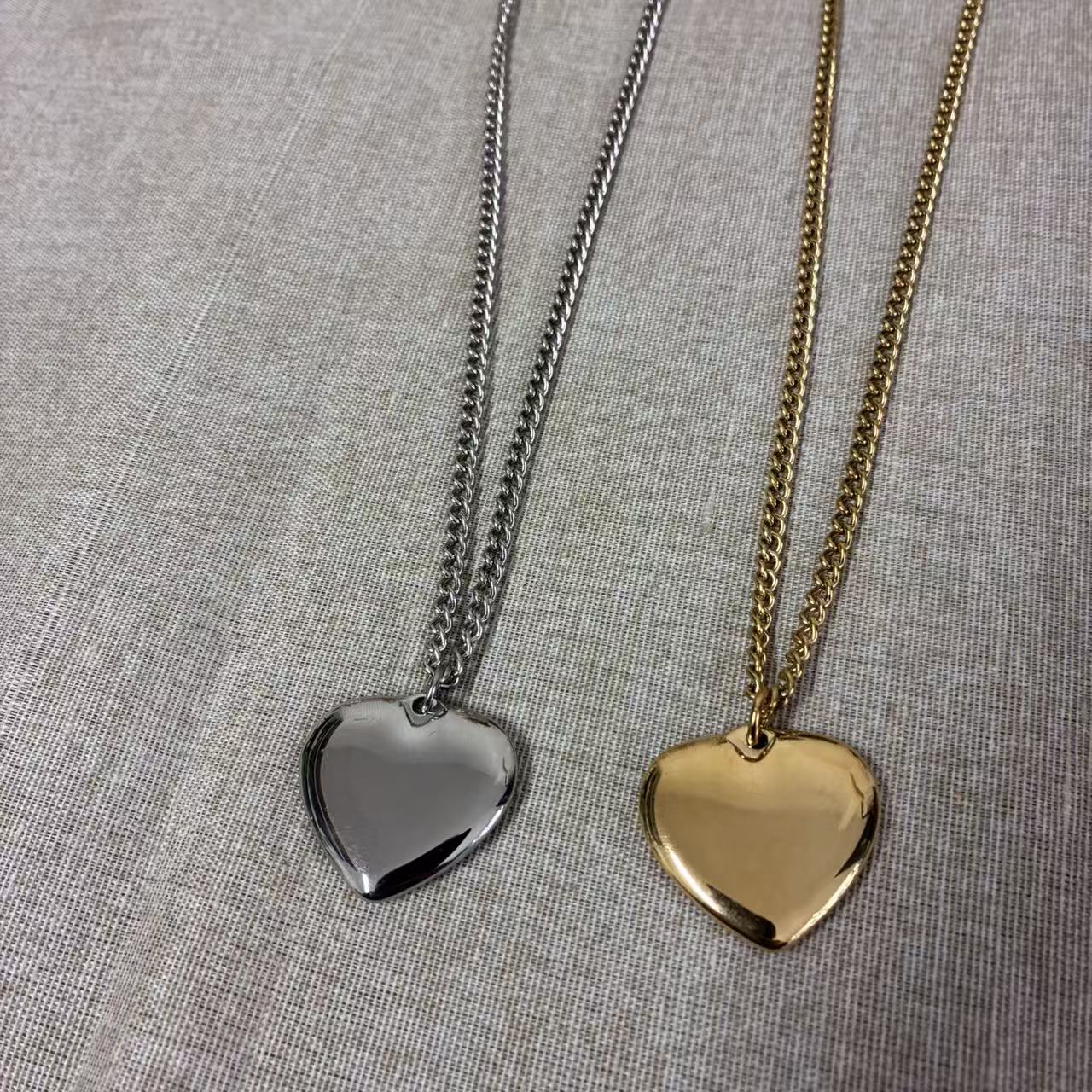 Collana Cuore Lucido