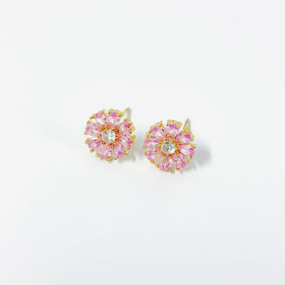 Orecchini Fiore di Cristalli – Petali Luminosi