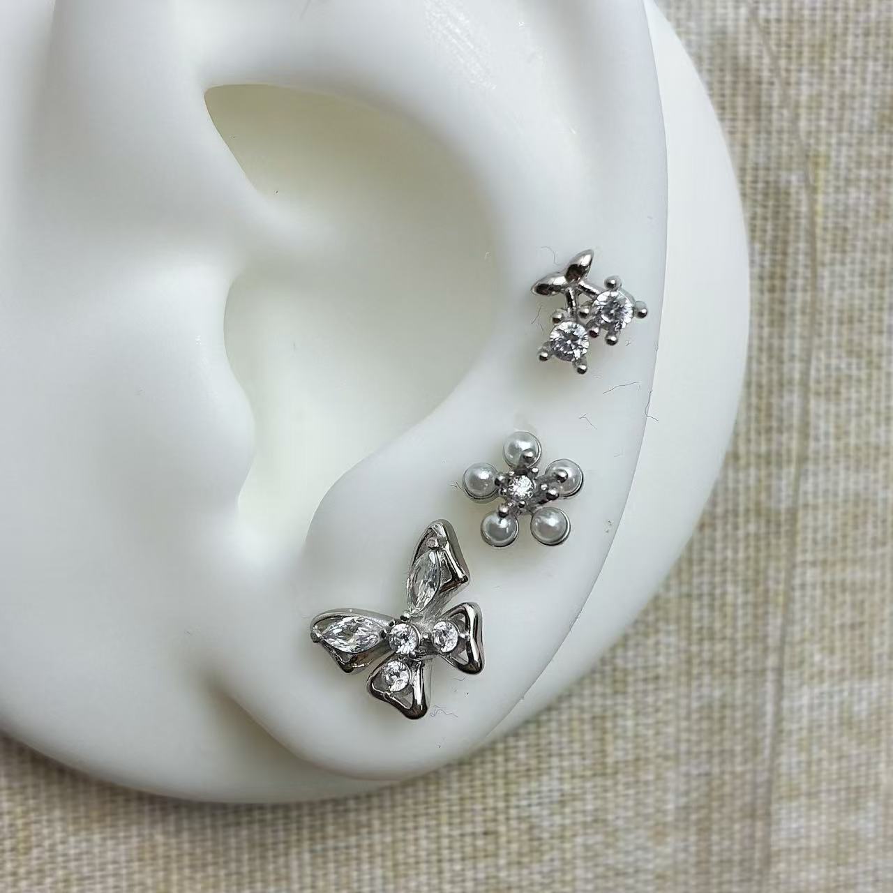 (O170)Orecchino donna in acciaio inox