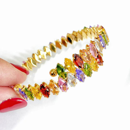 Bracciale con Pietre Multiformi – Eleganza Luminosissima