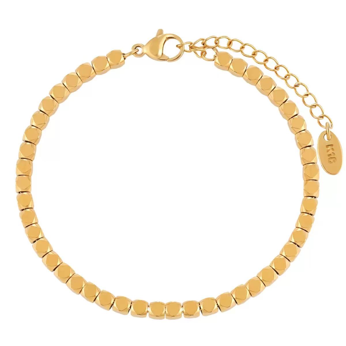 Bracciale/Collana “Ritmo Sottile” – Catena Essenziale dal Carattere Contemporaneo