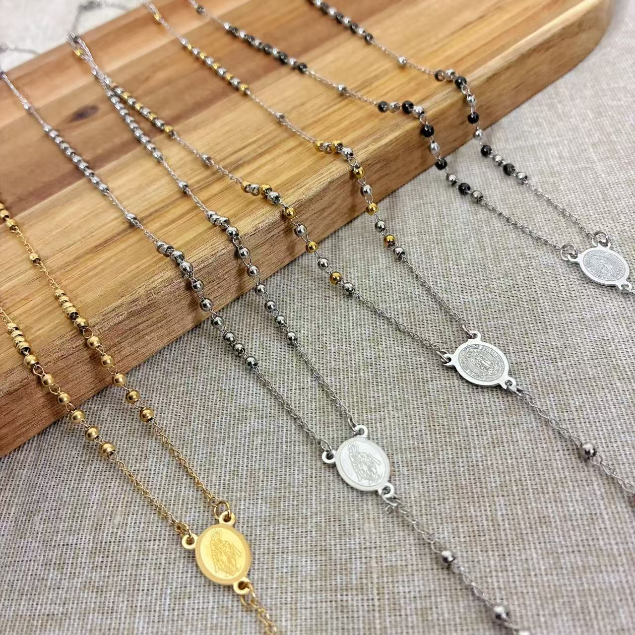 Collana Rosario con Perline