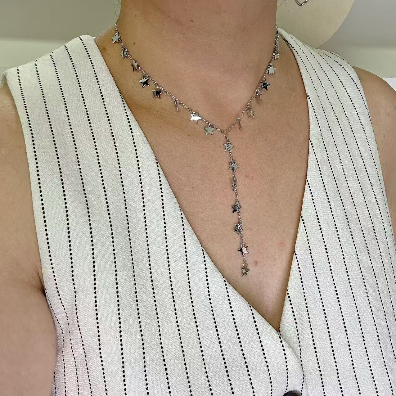 (C294)Collana stelline