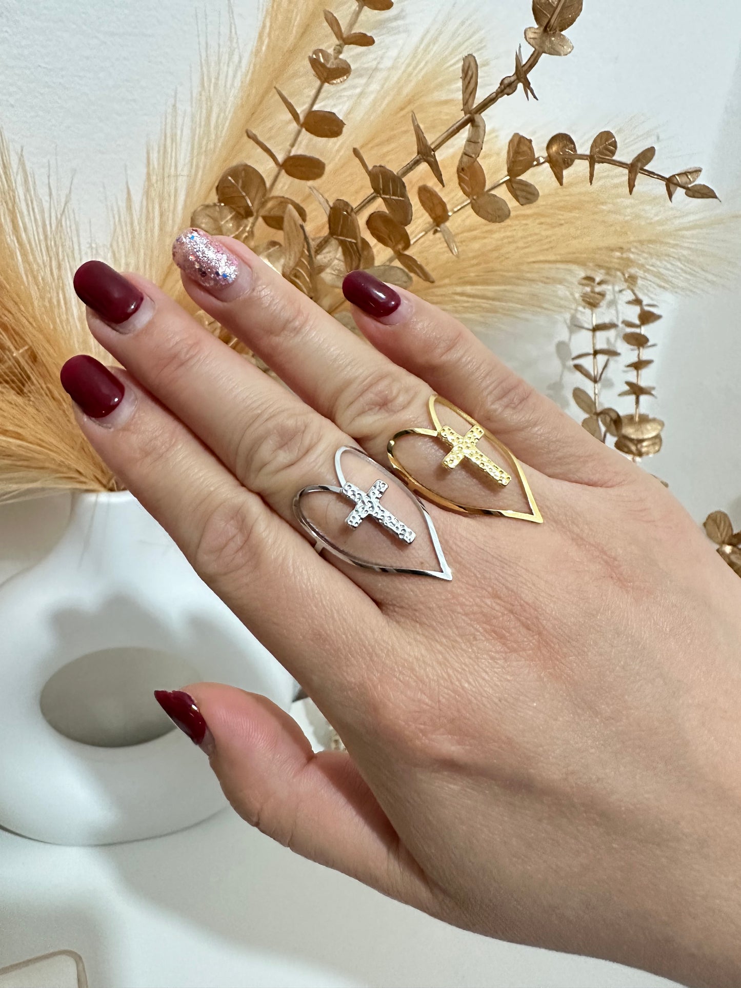 Anello regolabile in acciaio inox (A76)