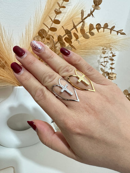 Anello regolabile in acciaio inox (A76)