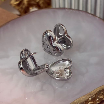 Orecchini Cuori Stellati