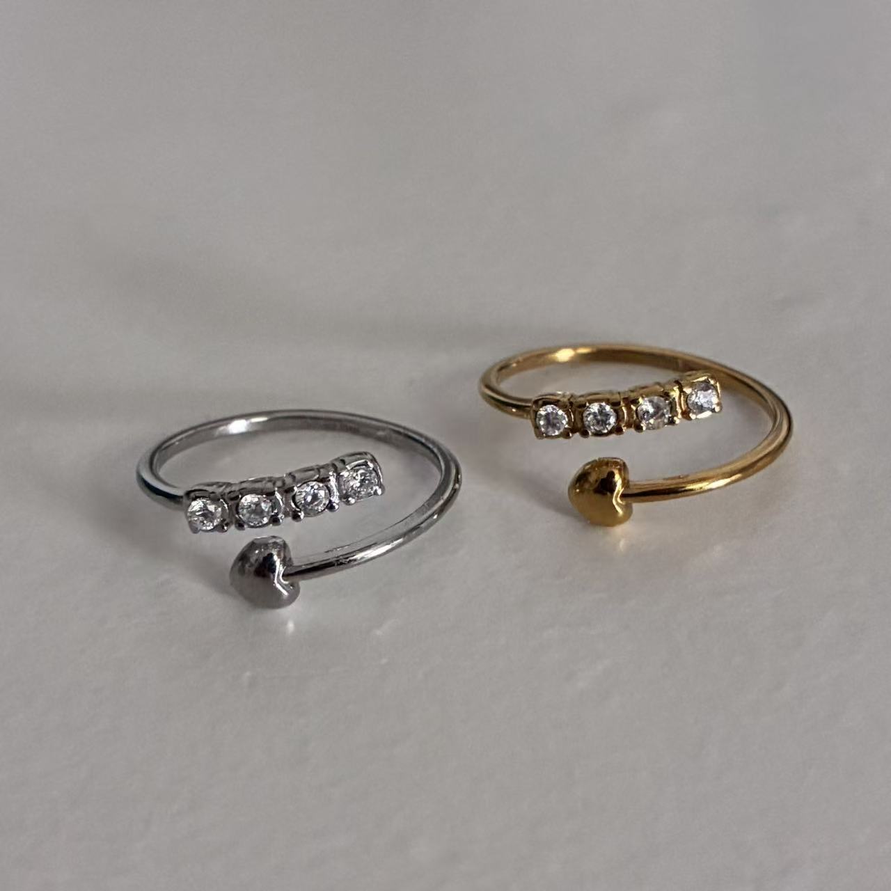 Anello Cuore di Luce