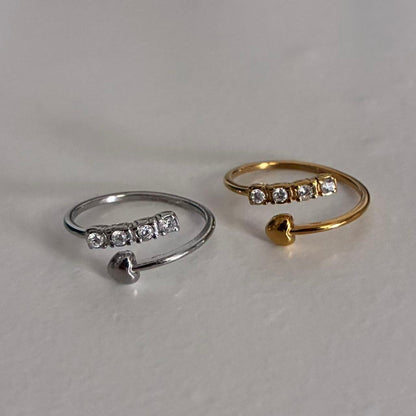 Anello Cuore di Luce