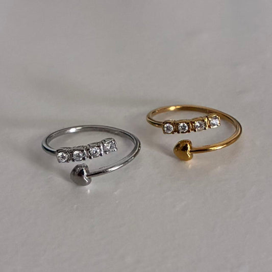 Anello Cuore di Luce