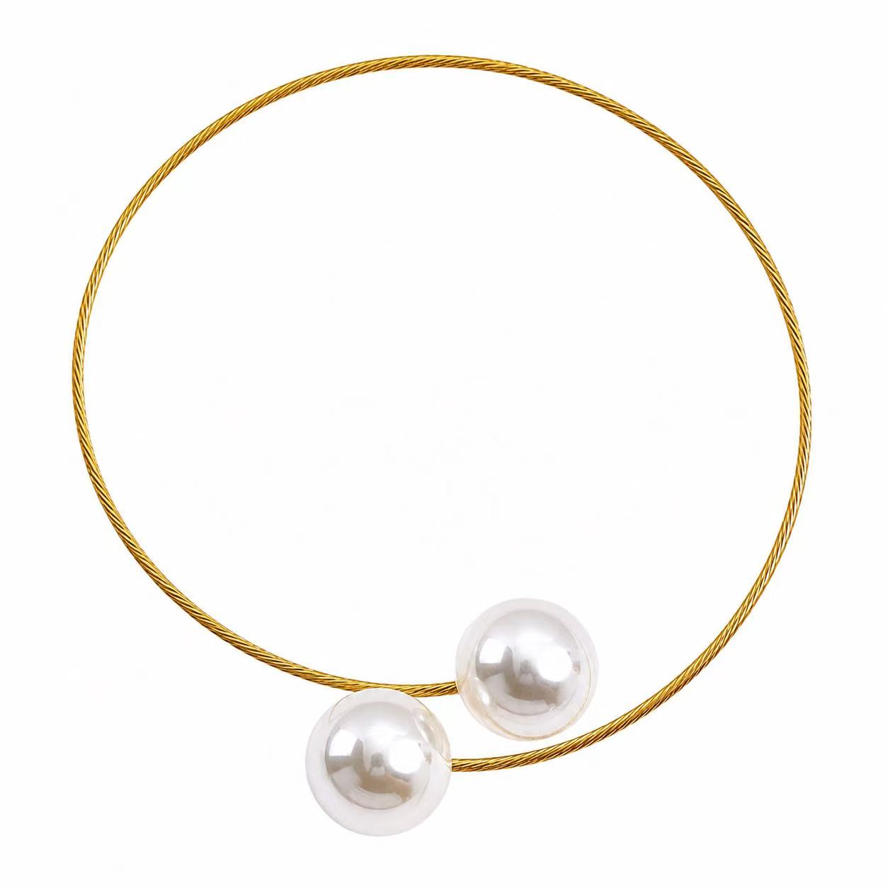 Collana “Abbraccio” | in acciaio inox