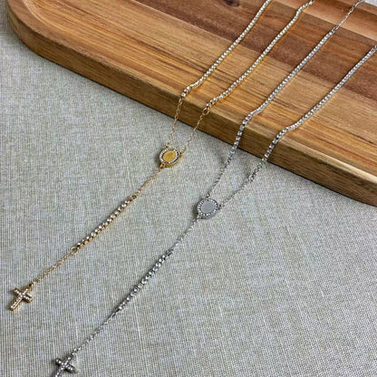 Collana “Fede di Luce” – Eleganza e spiritualità in un solo gesto